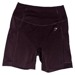 Gymshark Women's Brown Athletic Shorts